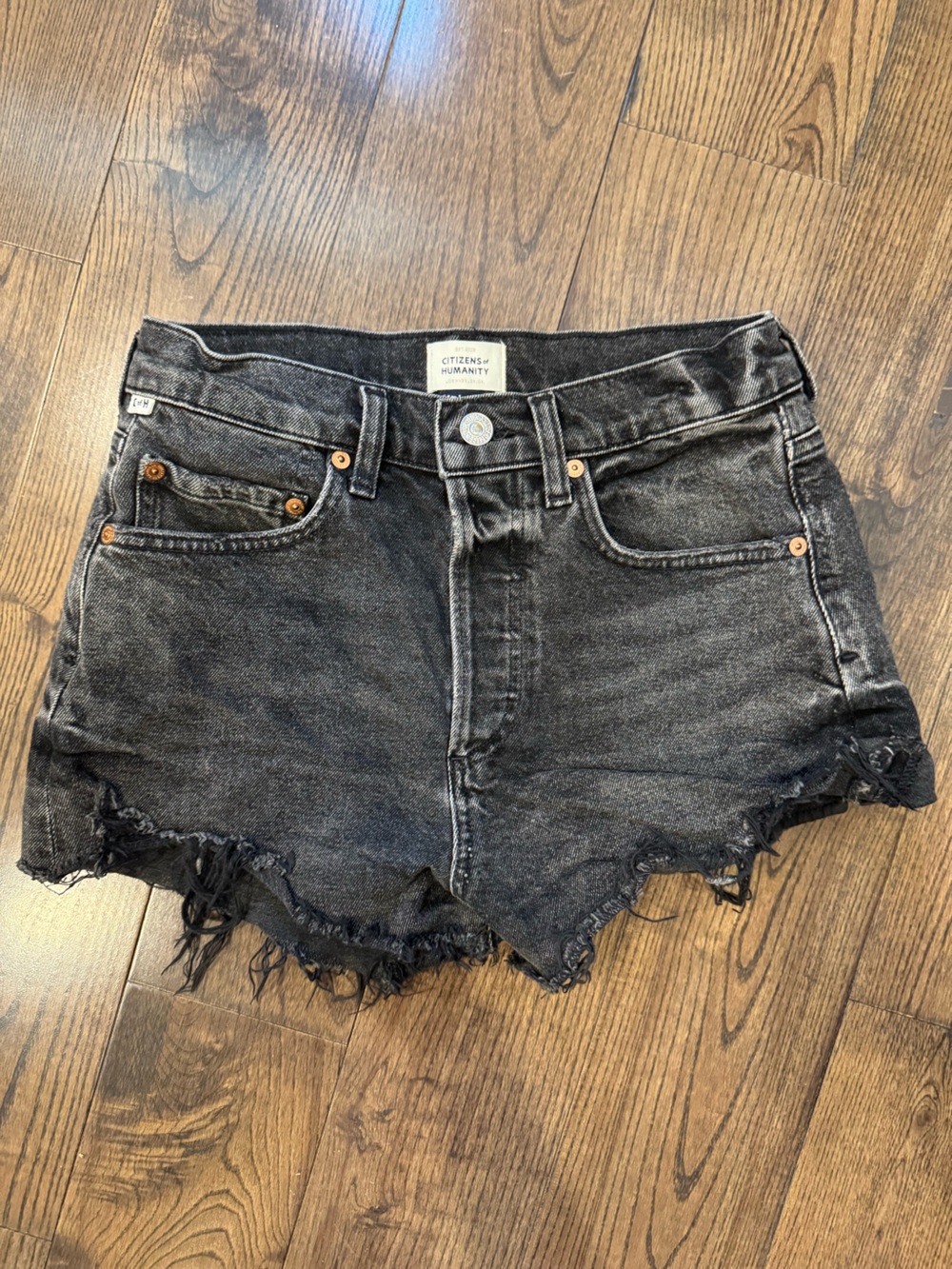 Citizens of Humanity Charcoal Wash Denim Jeans Size 25